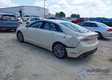 2018 Lincoln Mkz Select из США, поврежденный, VIN 3LN6L5D95JR615292